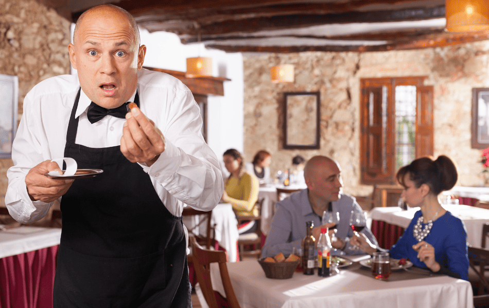 Avoid excessive tipping