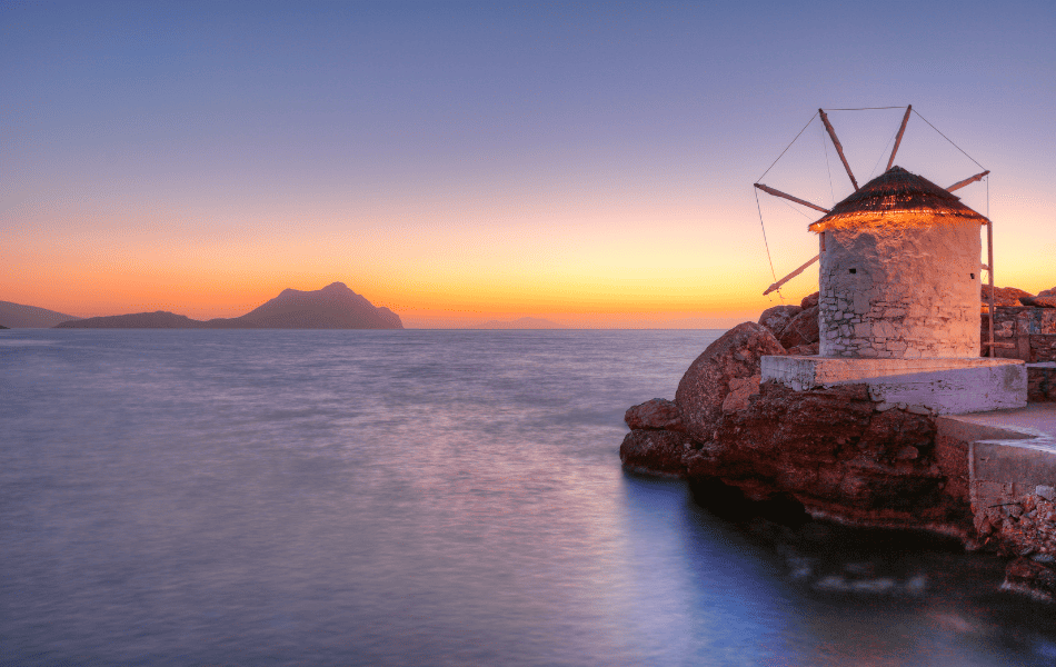 Sunset in Amorgos
